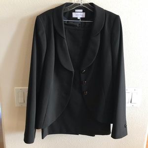 2 pc Calvin Klein blazer & skirt suit set